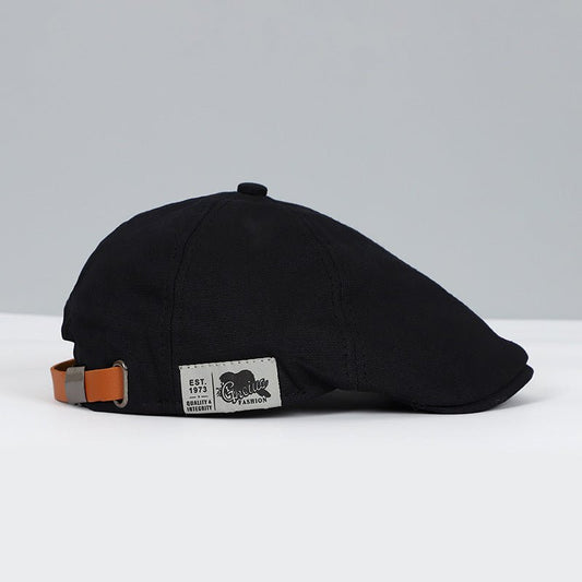 Washed Canvas Cap with Adjustable Strap